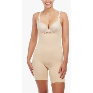 SPANX Open Bust Suit Nude NWT XL